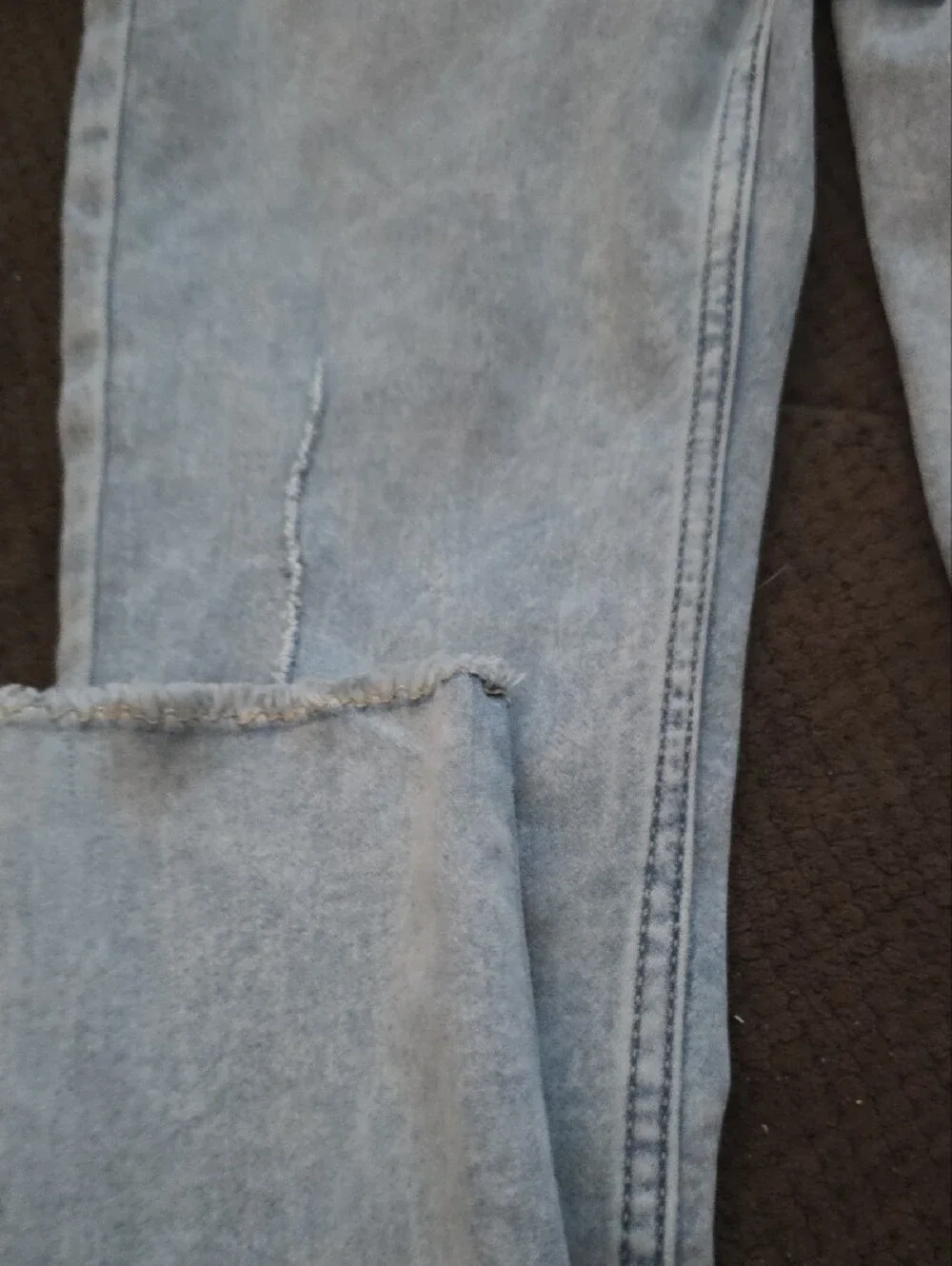 JUSTICE: Light Blue Girls Stretch Jeggings
